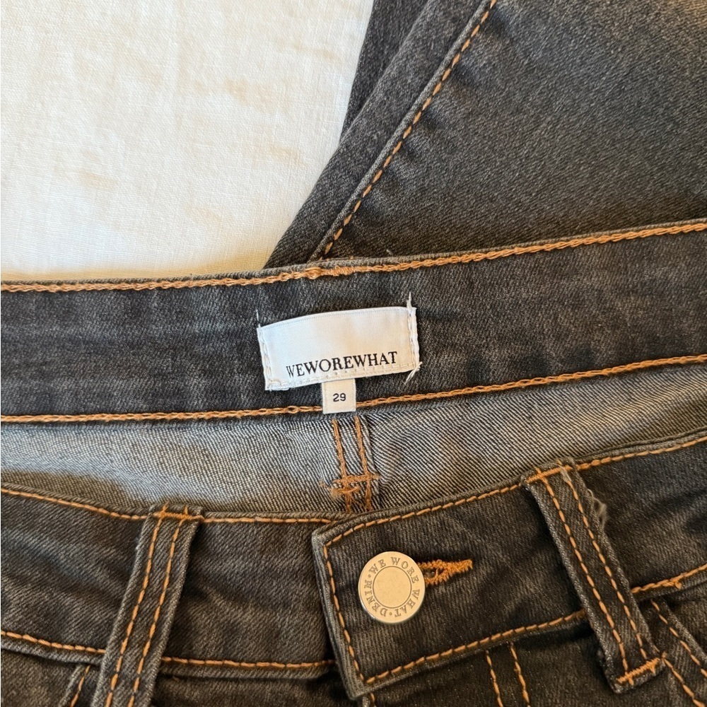 WeWoreWhat Bahbah Kick-Flare Women's‎ Jeans - Picture 5 of 8